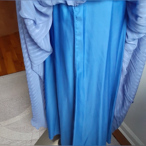 🌻2X HP🌻BCBGMAXAZRIA Violet Strapless Silk Floor Length Evening Dress, Size: 0 - Picture 5 of 14